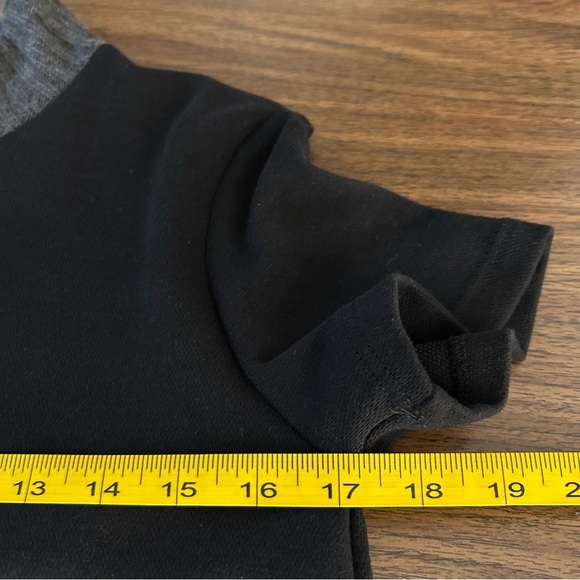 ❤️ NWT Zara Trafaluc Mini Shift Dress Women’s Black Pockets Buttons Mock Neck S - Picture 9 of 12